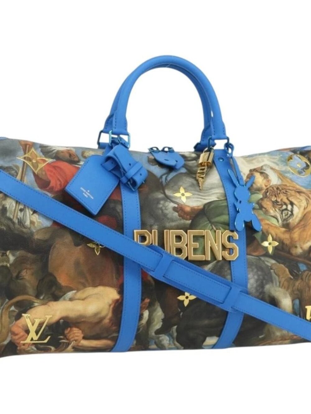 LOUIS VUITTON Masters Collection Keepall Bandouliere 50 M43344 LV Auth 167273SM
